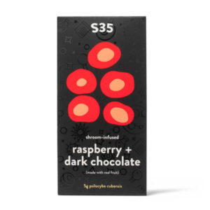 Buy 5g Raspberry Dark Chocolate Shroom Edible
