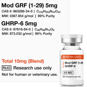 Mod GRF, GHRP-6 10mg (Blend)