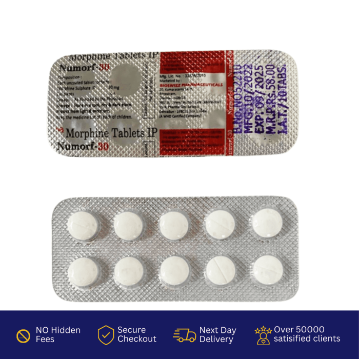 Morphine Tablets 30mg